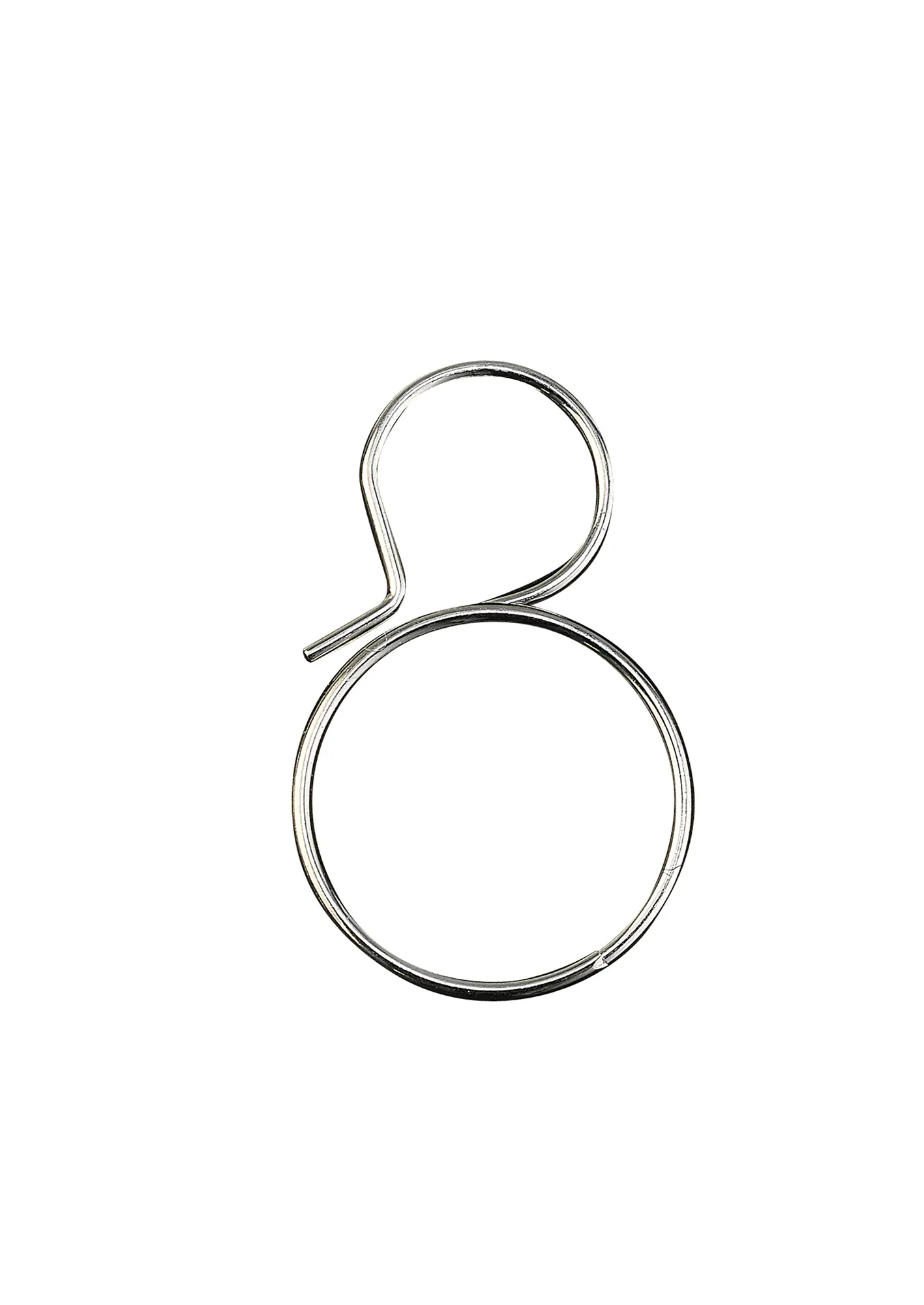 Closed End Ring Hook 18mm C90085  Diyas Crystal Hook